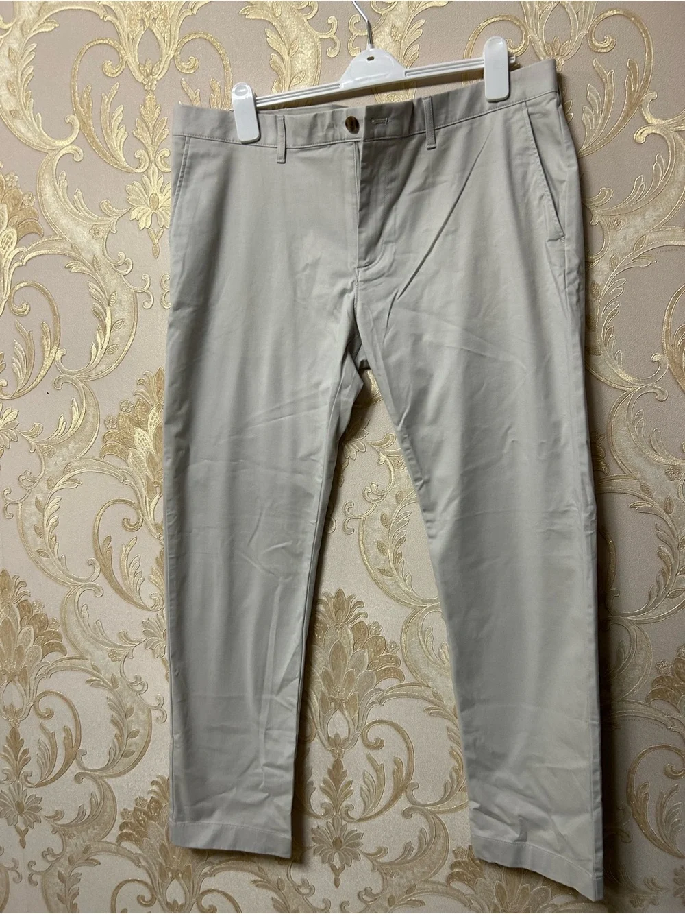 NWT J. Crew Men's Flex slim in light grey pants
